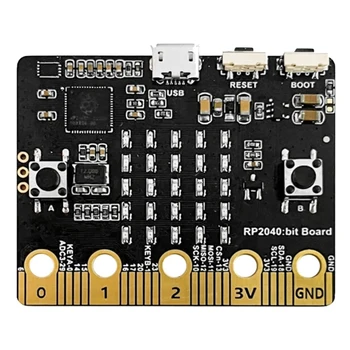 Для Raspberry Pi RP2040 Плата разработки Python Плата программирования Micro: Размер бита и порт Высокой Совместимости Mini Bit Pico Board