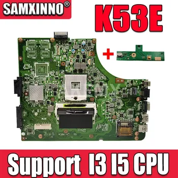 SAMXINNO Новая Материнская плата ноутбука K53SD REV2.3 Для ASUS K53E K53 A53E A53S X53S X53E P53 Оригинальная материнская плата С Поддержкой I3 I5 CPU GMA