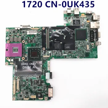 CN-0UK435 0UK435 UK435 Бесплатная Доставка Высокое Качество Для Dell 1720 Материнская плата ноутбука DDR3 100% Полностью Протестирована В Порядке + Работает хорошо