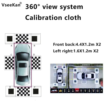 Автомобильная панорамная система 360 °, автоматическая ткань для отладки, ткань для коррекции